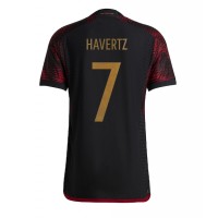 Fotbalové Dres Německo Kai Havertz #7 Venkovní MS 2022 Krátký Rukáv